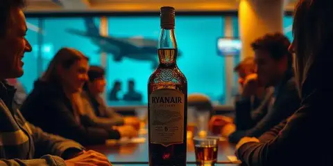 Ryanair: Alkohol w bagażu? Sprawdź limity i uniknij kłopotów!