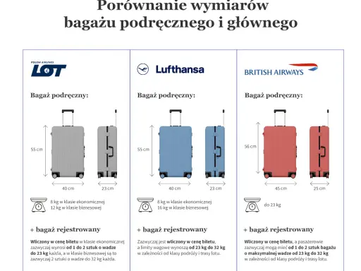 Jak wybrać bagaż podręczny? Zasady linii i uniknij opłat!