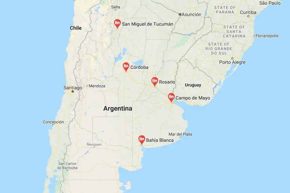 Mapa zagrożeń Argentyna, bezpieczne i niebezpieczne dzielnice Buenos Aires